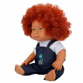 Sunman Kıvırcık Saçlı Curly Bebek 35 Cm - 7