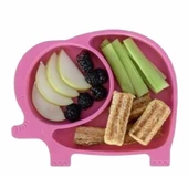 Çocuk Bebek Bakım Seti Termo Çantası Mama Tabağı Silikon Biberon Temizleme Fırçası - 3