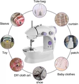 Mini Ev Dikiş Makinesi Pedallı Sewing Machine - 4