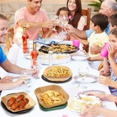 50 Adet Air Fryer Pişirme Kağıdı Tek Kullanımlık Yağ Geçirmez Yapışmaz Kare Tabak Model Pvc thumbnail 4