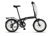 ÜMİT 2036 FOLDING KATLANIR BİSİKLET V 20 JANT 6 VİTES BLACK ANTRACİTE GOLD - 1