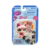 Hasbro Littlest Pet Shop Tekli Figür 00522 G7#79 PEMBE KEDİ - 1