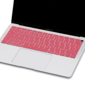 Laptop Macbook Air 13inç Klavye Koruyucu (UK-EU İngilizce) TouchID'li A1932 ile Uyumlu - 6