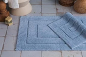 APRİCİTAS 2 Lİ BANYO PASPASI FRAME MAVI - 1