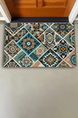 Valerine Life Mozaik Desenli Hoş Geldiniz Kapı Önü Paspası 45x70cm thumbnail 3