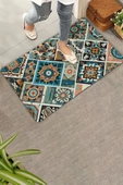 Valerine Life Mozaik Desenli Hoş Geldiniz Kapı Önü Paspası 45x70cm thumbnail 2