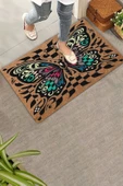 Valerine Life Damalı Kelebek Desenli Hoş Geldiniz Kapı Önü Paspası 45x70cm - 2