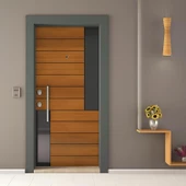 Kapı Dürbünü Kapaksız Çelik Kapı Gold 35-50 mm Ayarlanabilir Çap 14 mm thumbnail 3