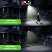 624-M180 180 Solar DLS Güneş Enerjili  Bahçe Çevre  Lambası - 4
