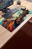 SonicTouch UltraGrand Cyberpunk Kaptan Xxl Klavye Mouse Pad 40x90Cm - 3