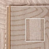 Kabartmalı Halı Dalga desenli Salon Halısı İskandinav Bohem tarzı yumuşak Halı Bej thumbnail 5