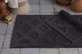 APRİCİTAS 2 Lİ BANYO PASPASI DIAMOND ANTRASIT - 1