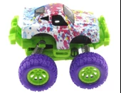 Die Cast Batik Desenli Mor Teker Araba thumbnail 3