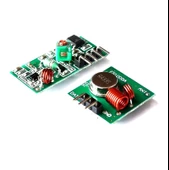 433Mhz RF Alıcı Verici Modül Çifti Kablosuz Haberleşme Kumanda thumbnail 1