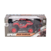 299 Kumandalı Şarjlı Duman Atan Rock Crawler Araba 1:18 thumbnail 1