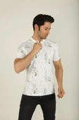 Brango  POLO YAKALI DESENLİ T-SHİRT - 3