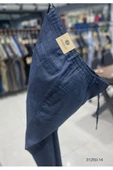 BORGESS  JOGGER SLİM FİT BELİ LASTİKLİ KETEN PANTOLON - 3