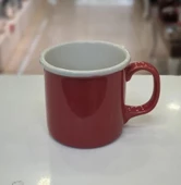 Aryıldız Patara Kırmızı Porselen Mug Bıg Kupa - 1