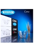 Rayan Cono 6'lı Büyük Cam Kase - 1