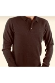 Qwerty  Polo Yaka Yırtmaçlı Clasic Sweatshırt - 1