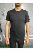 Qwerty  T-shirt Basic Bisiklet Yaka Battal Boy - 1