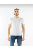 Qwerty  T-shirt Basic Bisiklet Yakalı - 3