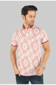 Brango  DÜĞMELİ POLO YAKA DESENLİ T-SHİRT - 3