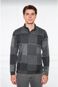 Brango  Düğmeli Polo Yaka Sweat - 1