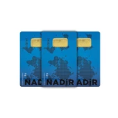 RimaGold 3 Adet 5 gr 24 Ayar NadirGold Gram Altın - 1