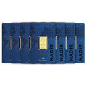 RimaGold 7 Adet 10 gr 24 Ayar NadirGold Gram Altın - 1