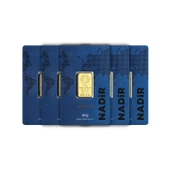 RimaGold 5 Adet 10 gr 24 Ayar NadirGold Gram Altın - 1