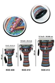 Rennes RDE-408 Afrika Çalgısı 8'' (İnch) Djembe - 5