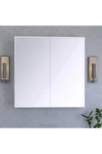 Makbulce Lavobo Üstü Aynalı Banyo Dolabı - 1