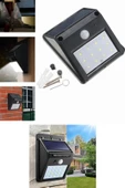 Sensörlü Solar Duvar Lambası 20 Ledli - 2