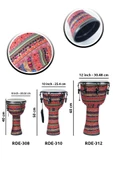 Rennes RDE-308 Afrika Çalgısı 8'' (İnch) Djembe - 5