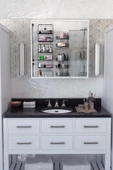 Makbulce Lavobo Üstü Aynalı Banyo Dolabı - 3
