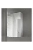 Taç-Dek Tek Kapaklı %100 Suntalan Aynalı Banyo Dolabı Üst Modülü Beyaz - 2