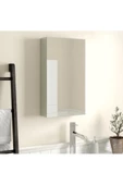 Taç-Dek Tek Kapaklı %100 Suntalan Aynalı Banyo Dolabı Üst Modülü Beyaz - 1