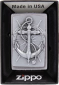 Zippo Nautical Amblem Dizayn Çakmak thumbnail 4