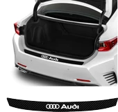 Audi A8 İçin özel yeni uyumlu Aksesuar Oto Arka Tampon Bagaj Koruyucu özel yeni sticker 92*7 Cm - 1
