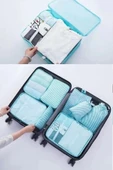 Bebek Anne Hastane Çantası Düzenleyici Organizer 6 Parça Set - 2