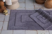 APRİCİTAS 2 Lİ BANYO PASPASI FRAME GRI - 1