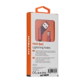 Data Ve Şarj Kablo İphone Lightning 3 A 1 M Hytech HY-X315 Siyah thumbnail 3