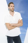 Organik 3 Düğmeli Kısa Kol Beyaz Gömlek - 1