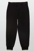 Etiket Detaylı Sweatshirt Jogger Turuncu Alt Üst Takım - 3