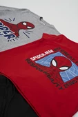 4'lü SPİDER-MAN Tshirt Şort Pantolon Takım - 4