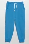 Çizgili Sweatshirt Jogger Mavi Alt Üst Takım - 3