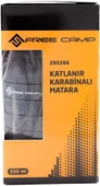 FreeCamp Katlanır Karabinalı Matara SİYAH - 3