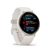 Garmin Vivoactive 5 - Fildişi Kayışlı Akıllı Saat - 2