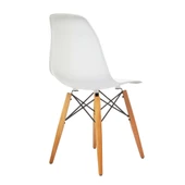Seduna Eames Sandalye | Natural Ahşap Ayaklı - 4